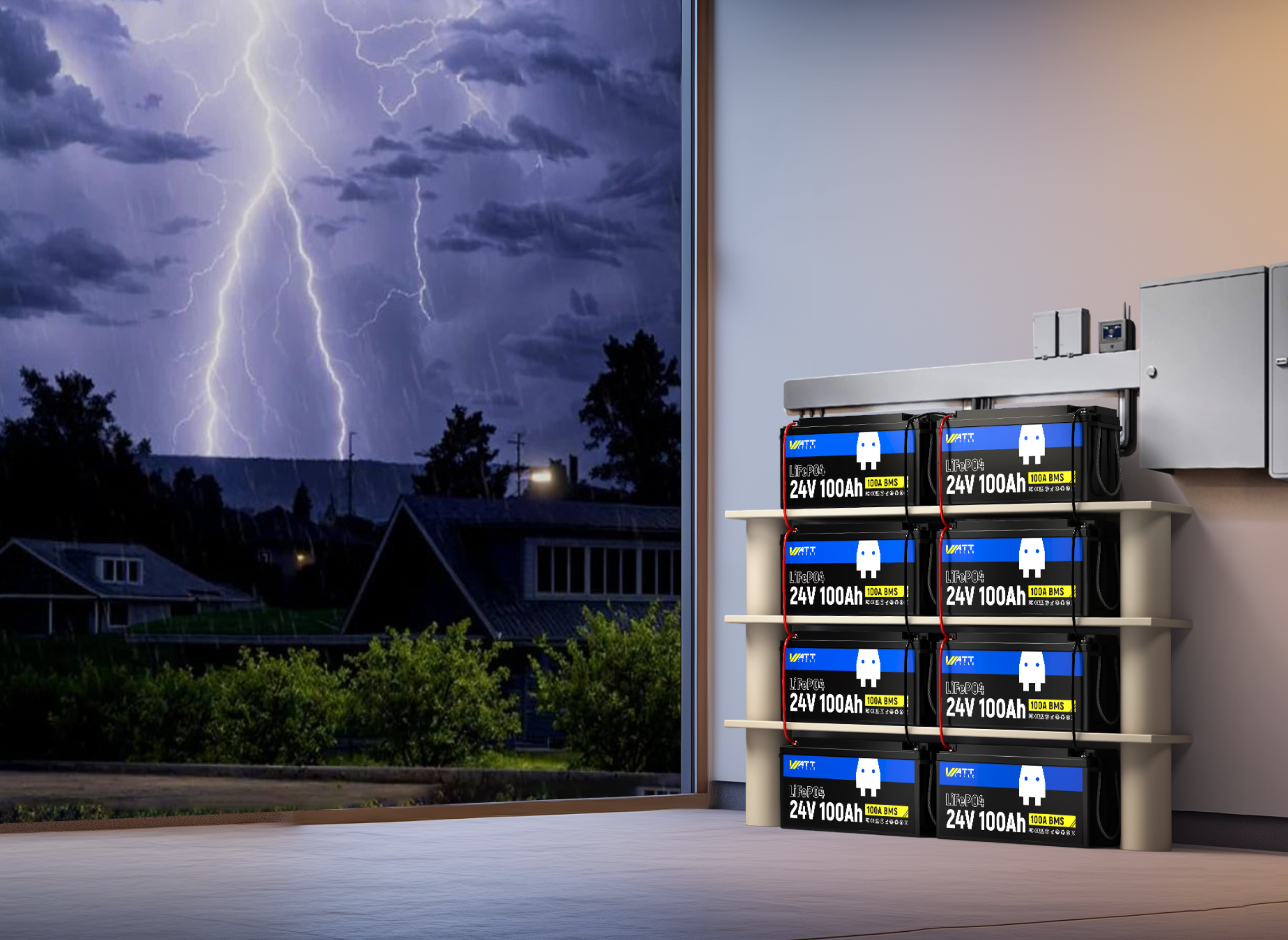 家庭基站 无惧风雨